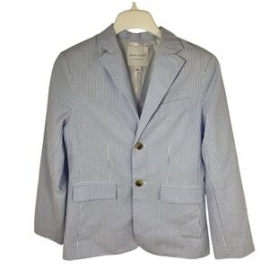 Janie‎ and Jack The Striped Seersucker Blazer, 14
